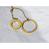 Women Warriors Stella Valle Gold Necklace Kind Heart Fierce Mind Brave Spirit