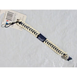 White Minnesota Twins w/Blue Stitching Team Baseball Seam Bracelet Gamewear