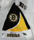 NHL Boston Bruins 3 color Santa Hat Black White Yellow by FOCO