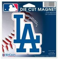 MLB Los Angeles Dodgers Logo 4 inch Auto Magnet by WinCraft