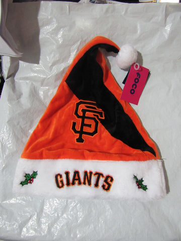 MLB San Francisco Giants Season Spirit Orange & Black Basic Santa Hat by FOCO