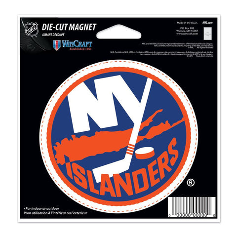 NHL New York Islanders Logo 4 inch Auto Magnet by WinCraft