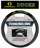 NCAA Oregon Ducks Poly-Suede on Mesh Steering Wheel Cover by Fremont Die