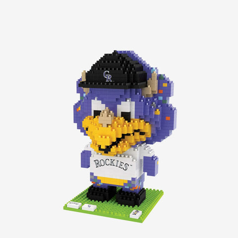 MLB Colorado Rockies Team Mascot "Dinger" BRXLZ 3-D Puzzle 913 Pieces