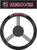 NCAA S. Carolina Gamecocks Poly-Suede on Mesh Steering Wheel Cover by Fremont Die