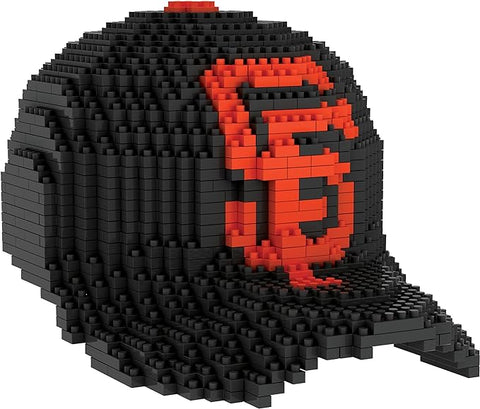 BRXLZ MLB San Francisco Giants Baseball Hat Player 3-D Construction Toy by FOCO