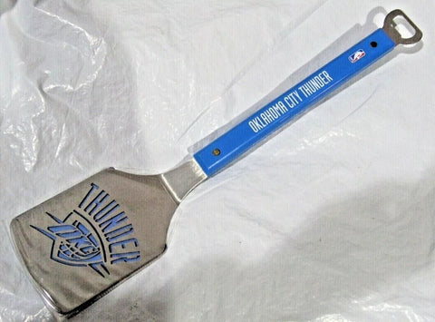 NBA Oklahoma City Thunder Blue Handle Sportula Grilling Spatula by YouTheFan