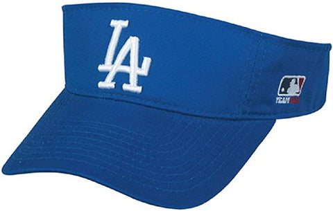 MLB Los Angeles Dodgers Raised Replica Mesh Baseball Visor 185 Adult