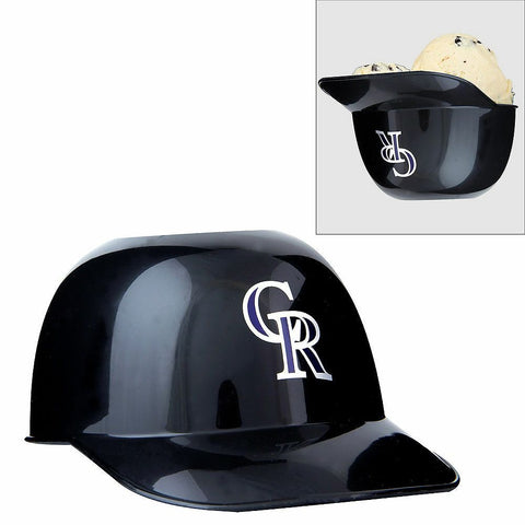 MLB Colorado Rockies Mini Batting Helmet Ice Cream Snack Bowls Single