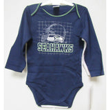 NFL Seattle Seahawks Football Terms 2 pack Bodysuit Long Sleeve Size 18M Gerber