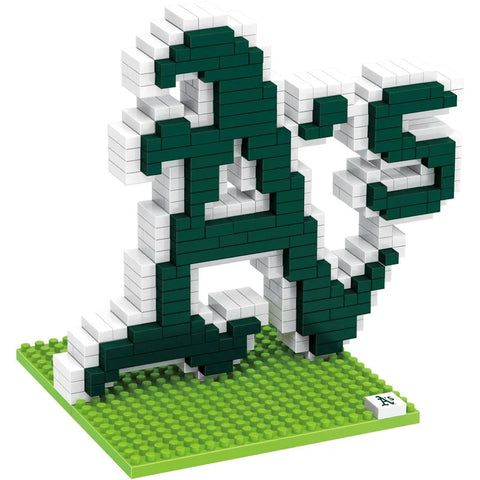 MLB Oakland Athletics Logo BRXLZ 3-D Puzzle 394 pcs by FOCO