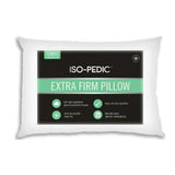 Iso-Pedic Extra Firm Density Pillow Hypo-Allergenic Jumbo Size 18.5"x26.5"