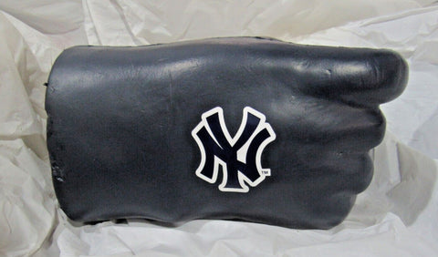 MLB New York Yankees Blue FAN FIST Beverage Holder Can Beer Bottle Drink Glass