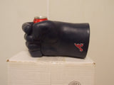 MLB Atlanta Braves Blue FAN FIST Beverage Holder Can Beer Bottle Drink Glass