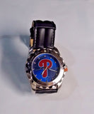 MLB Philadelphia Phillies Baseball Men's Watch Diver Style New Battery by Game Time