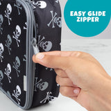 Bentology with design Skull and Cross Bones Lunch Bag Box Set Bento 12 Piece