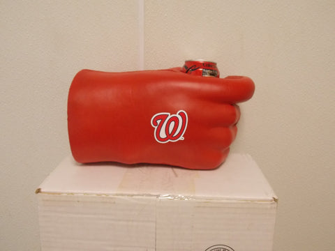 MLB Washington Nationals FAN FIST Beverage Holder Can Beer Bottle Drink Glass