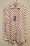 NBA Houston Rockets White Button Up Dress Shirt Long Sleeve size XL Headmaster