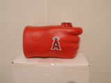 MLB Los Angeles Angels Red FAN FIST Beverage Holder Can Beer Bottle Drink Glass