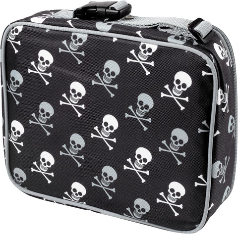 Bentology with design Skull and Cross Bones Lunch Bag Box Set Bento 12 Piece