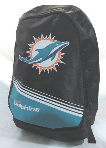 NFL Miami Dolphins 2015 Stripe Core Logo Backpack by Forever Collectible