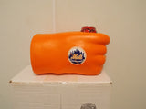 MLB New York Mets Orange FAN FIST Beverage Holder Can Beer Bottle Drink Glass