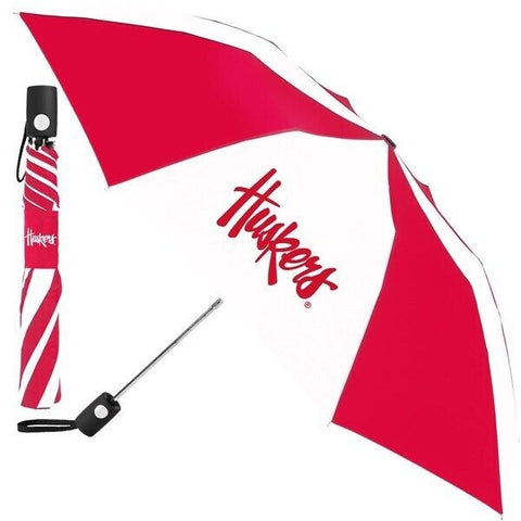 NCAA Nebraska Cornhuskers 42" Travel Umbrella by McArthur for Windcraft