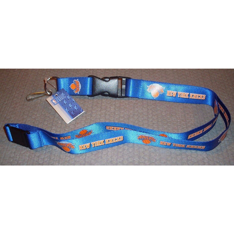 NBA New York Knicks Logo on Blue Lanyard Detachable Buckle 23"X3/4" by Aminco