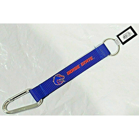 NCAA Boise State Broncos Wristlet Carabiner w/Key Ring 8.5" long by Aminco
