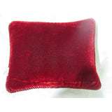 Sudha Pennathur Beaded with 3 Candy Canes 9.5"x7.5"x4" Pillow