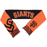 MLB 2015 Reversible Split Logo Scarf San Francisco Giants 64" x 7" by FOCO