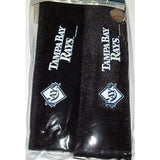MLB Tampa Bay Rays SEAT BELT PADS VELOUR PAIR