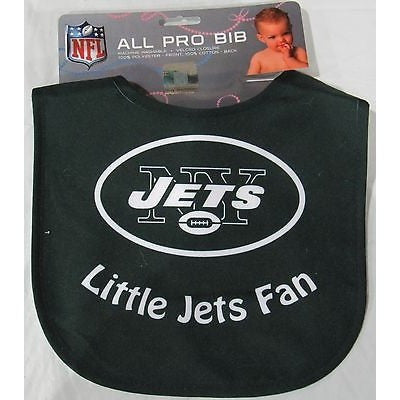 NFL New York Jets Green LITTLE FAN All Pro INFANT BIB by WinCraft