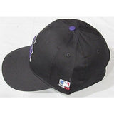 MLB Colorado Rockies Adult Cap Flat Brim Raised Replica Cotton Twill Hat Home