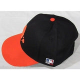 MLB Baltimore Orioles O's Logo  Adult Cap Flat Brim Raised Replica Cotton Twill Hat Alt