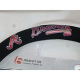 MLB Atlanta Breaves Poly-Suede on Mesh Steering Wheel Cover by Fremont Die