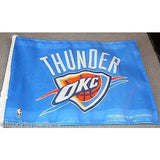 NBA Oklahoma City Thunder Logo on Window Car Flag by Rico Industries