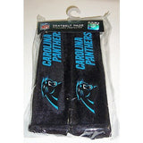 NFL Carolina Panthers Velour Seat Belt Pads 2 Pack by Fremont Die