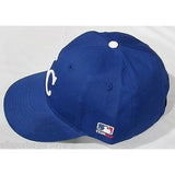 MLB Kansas City Royals Adult Cap Flat Brim Raised Replica Cotton Twill Hat