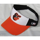 MLB Baltimore Orioles Visor Cotton Twill Replica Adjustable Strap Adult