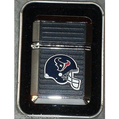 NFL Houston Texans Refillable Butane Lighter w/Gift Box by FSO