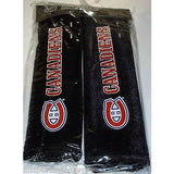 NHL Montreal Canadiens Velour Seat Belt Pads 2 Pack by Fremont Die