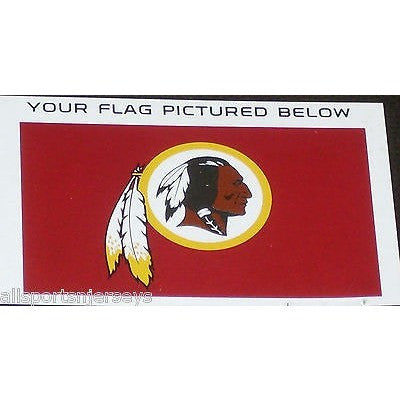 NFL 3' x 5' Team All Pro Logo Flag Washington Redskins by Fremont Die