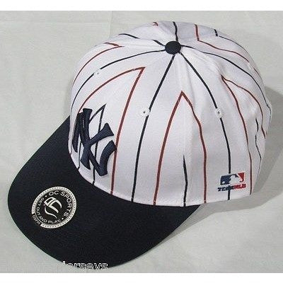 MLB New York Yankees Adult Cap Cooperstown Raised Replica Cotton Twill Hat