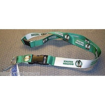 NBA Boston Celtics Reversible Lanyard Keychain 23" Long 1" Wide by Aminco