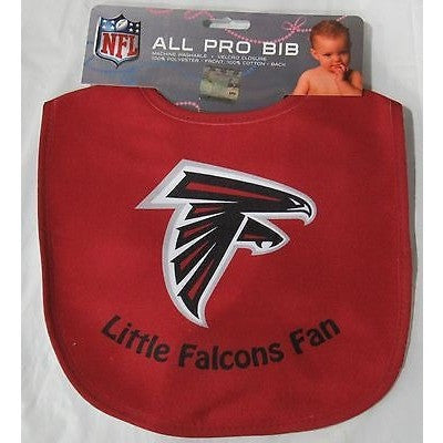 NFL Atlanta Falcons Red LITTLE FAN All Pro INFANT BIB by WinCraft