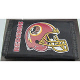 NFL Washington Redskins Tri-fold Nylon Wallet with Printed Helmet