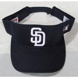 MLB San Diego Padres 1 Color Visor Cotton Twill Replica Adjustable Strap Adult
