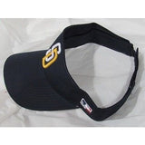 MLB San Diego Padres 2 Color Logo Visor Cotton Twill Replica Adjustable Strap Adult