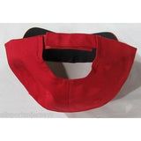 MLB LA Angels of Anaheim Adult Cap Flat Brim Raised Replica Cotton Twill Hat All Red